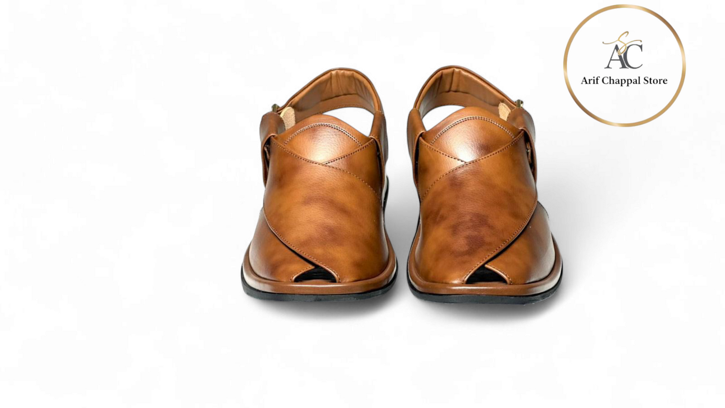 DOUBLE SHADE GoGo PESHAWARI CHAPPAL HANMADE