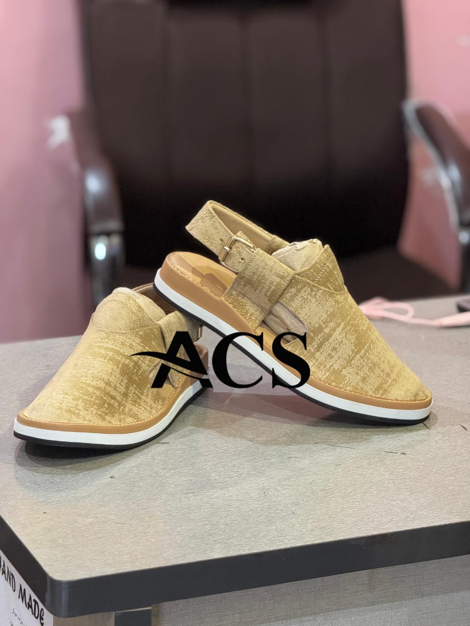 Kaptan Sole Shoes Black & Brown & Beige