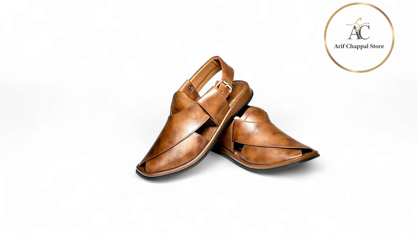 DOUBLE SHADE GoGo PESHAWARI CHAPPAL HANMADE